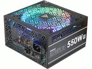 Блок питания ПК  650W GAMDIAS ASTRAPE M1 550W 80PLUS