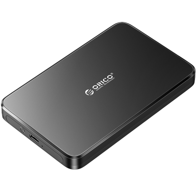 Внешний корпус HDD 2.5" ORICO 2588C3-V1-BK-EP <Type-C + SATA, SATA III, кабель 50см, BLACK>