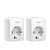 Умная мини Wi-Fi розетка Tapo P100(2-pack) комплект из двух устройств 
