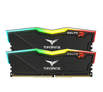 Оперативная память DDR4 PC-24000 (3000 MHz) 16Gb (8GB*2) TEAM DELTA RGB <геймерская серия>