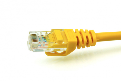 Кабель UTP Ugreen NW103 8M <YELLOW, Cat5e, 26AWG CCA; 30641>