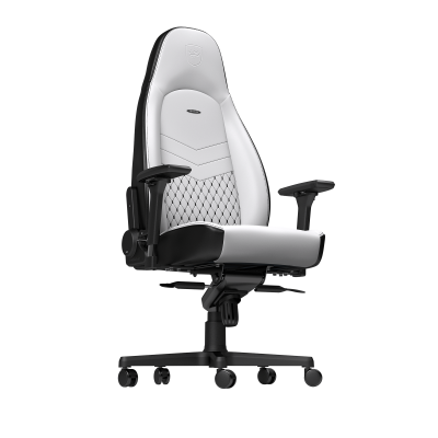 Игровое кресло Noblechairs ICON Белый/Чёрный