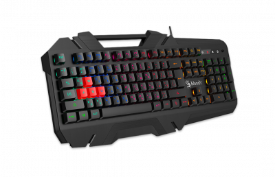 Клавиатура игровая Bloody B150N <USB, мембранная, NRGB, 1,8м>