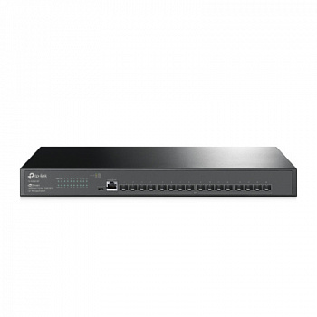 Коммутатор управляемый оптический SFP+ 10GE 16-портовый Tp-Link TL-SX3016F