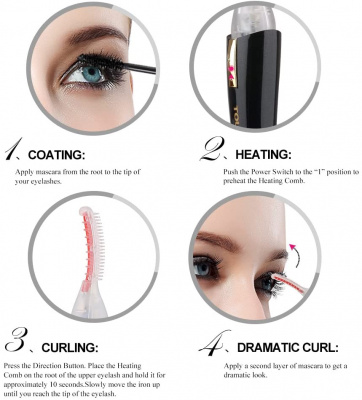 TOUCHBeauty TB-1117 электрозавивка для ресниц 