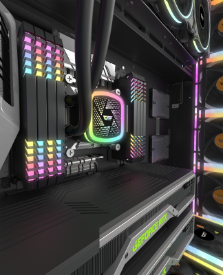 Корпус ПК без БП DarkFlash DF800 <EATX, 9x3.5, 7x2.5, 2xUSB 3.0, 2xUSB2.0, Audio, 552*271*771mm>