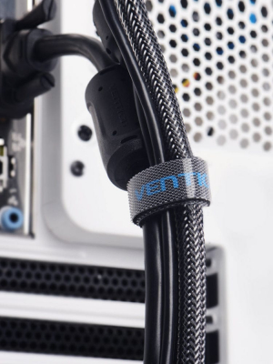 Хомут кабельный Vention KAABA <Черный, 1 метр>