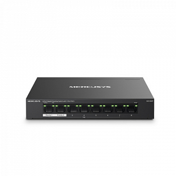 Коммутатор PoE+ GbE  8-портовый Mercusys MS108GP