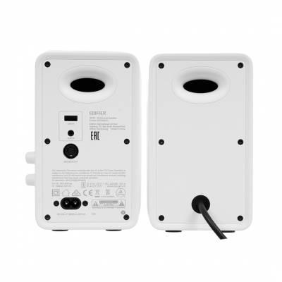Акустическая система Bluetooth Edifier QR30 White <2.0, RMS 30Вт, 63Гц-20кГц, BT, USB-A, AUX>