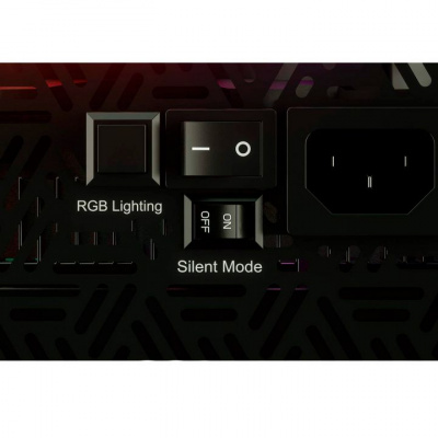 Блок питания ПК  900W GAMDIAS ASTRAPE P1-750G 80PLUS GOLD <750W, RGB, APFC,135mmFAN>