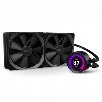 Жидкостная система охлаждения NZXT Kraken Z63 (RL-KRZ63-01) - 280mm AIO Liquid Cooler with 2.36" Dis