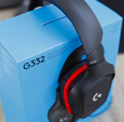 Наушники+микрофон игровые Logitech G332 <20 – 20000 Гц, mini-Jack 3.5mm, 2 м, 981-000757> Наушники+микрофон игровые Logitech G332 <20 – 20000 Гц, mini-Jack 3.5mm, 2 м, 981-000757>