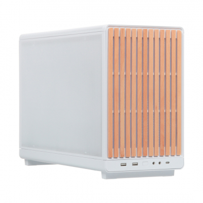 Корпус ПК без БП Lian Li A3-mATX W-W mATX/ITX G99.A3W-WD.00 БП ATX/SFX/SFX-L, LIAN LI Edge PSU, Белый-Дерево