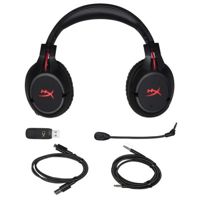 Наушники-гарнитура игровые HyperX Cloud Flight<HX-HSCF-BK/EM>