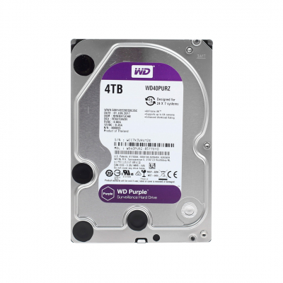 Жесткий диск HDD 4Tb Western Digital Purple WD40PURZ V2 <SATA-III, 5400rpm, 3.5", 6.0 Gb/s, 64M>