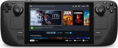 Игровая приставка Valve Steam Deck 64 Гб черный