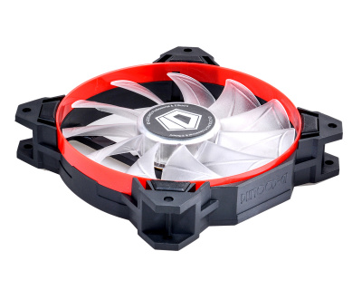 Вентилятор для корпуса ID-Cooling SF-12025-R RED <LED, 120x120x25mm, 800~2000±10%RPM> Вентилятор для корпуса ID-Cooling SF-12025-R RED <LED, 120x120x25mm, 800~2000±10%RPM>