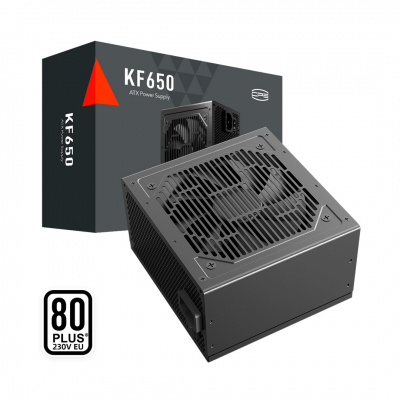 Блок питания PCCooler  KF650 650W Non Modular 80 PLUS White Fan 120mm Черный P3-F650-W1H