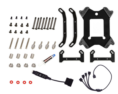 Жидкостная система охлаждения ID-Cooling Auraflow 240 SNOW <LED RGB, Intel, AMD, FAN120*2, TDP200W> Жидкостная система охлаждения ID-Cooling Auraflow 240 SNOW <LED RGB, Intel, AMD, FAN120*2, TDP200W>