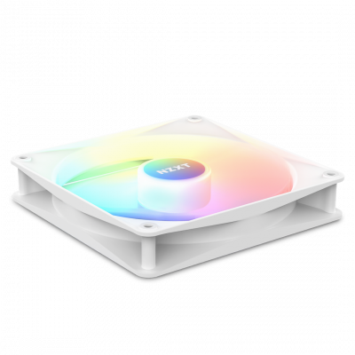Вентилятор для корпуса NZXT F120RGB CORE + контроллер (3-pack) белый Вентилятор для корпуса NZXT F120RGB CORE + контроллер (3-pack) белый