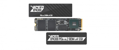 Накопитель SSD M.2 NVME Patriot 1TB VP4300 2280 <R/W 7400/5500>