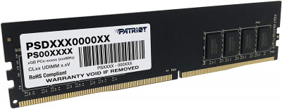 Оперативная память DDR4 PC-25600 (3200 MHz)  8Gb PATRIOT <1x8, 1.2V>
