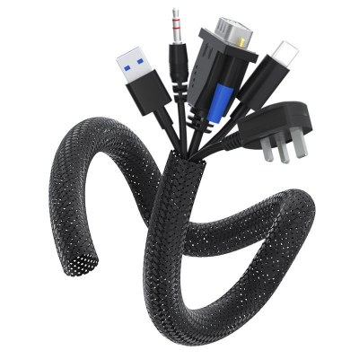 Оплетка для кабеля (черная)