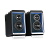 Акустическая система Bluetooth Edifier QR65 Black <2.0, RMS 70Вт, 55Гц-40кГц, BT, USB-A, RCA>