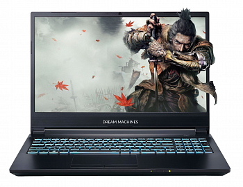 Игровой ноутбук Dream Machines G1660Ti-15KZ02 <15.6'' FHD, i5-9300H, GTX1660Ti 6GB>