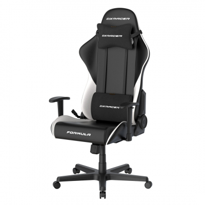 Игровое кресло DXRacer Formula GC/LFD23LTC/NW <искусственная кожа, BLACK WHITE>