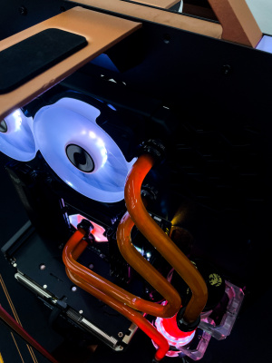 Компьютер MOON bladeX <11700K/КАСТОМНАЯ CЖО/MB AsusTUFGAMING Z590/32GB3600/NVME256/2TB/RTX3070 8GB>