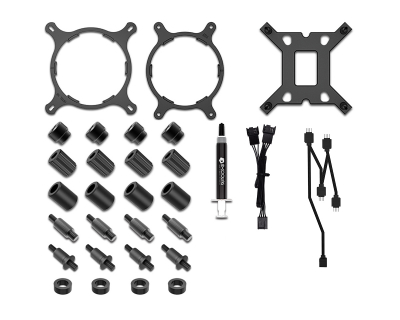 Водяное охлаждение для процессора ID-Cooling Auraflow X 240 EVO Snow Водяное охлаждение для процессора ID-Cooling Auraflow X 240 EVO Snow