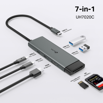 Концентратор USB Type-C 7 в 1 TP-Link UH7020C