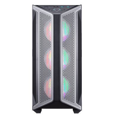 Корпус ПК без БП GameMax Brufen C1 COC <midiATX, TurboFan, USB3.0x2, ARGB, 360*210*440mm>