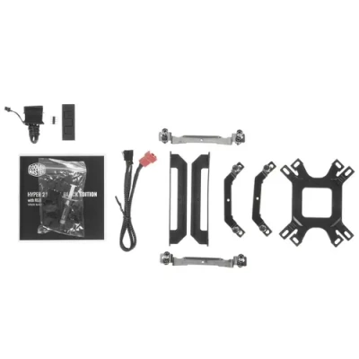 Вентилятор Cooler Master Hyper 212 RGB Black Edition <150W 4-pin, 2066/2011/1700/1366/1200/115x/AM4>