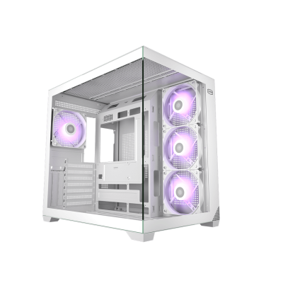 Корпус ПК без БП PCCooler C3T700 ARGB WH ATX/mATX/ITX USB-C USB3.0 USB2.0 White