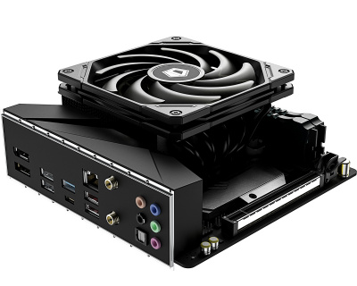Вентилятор ID-Cooling IS-55 BLACK <LGA 1700/1200/1151/ AM5, 120mm, TDP125W, 4PIN>