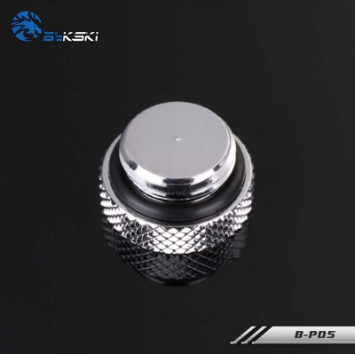 Заглушка Bykski B-PD5 <Frozen Dragon Printing, Silver>