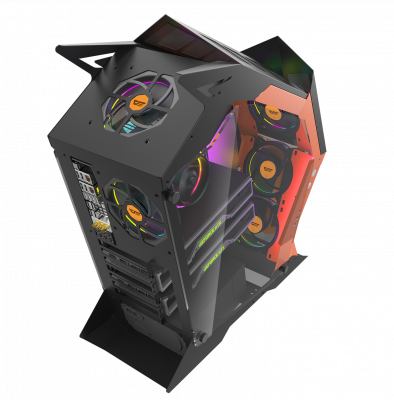 Корпус ПК без БП DarkFlash Knight K1 <ATX, 2x3.5, 1xUSB 3.0, 2xUSB2.0, Audio, 572*210*560mm>