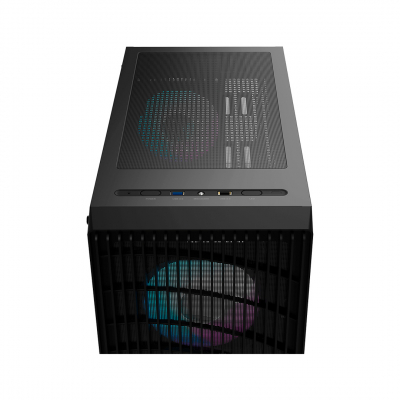 Корпус ПК без БП Ocypus Gamma C70 BK ARGB ATX/mATX/ITX 2xUSB Черный Gamma-C70-BKG400XX-GL