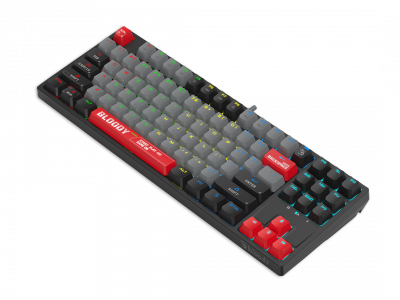 Клавиатура игровая Bloody S87 RED