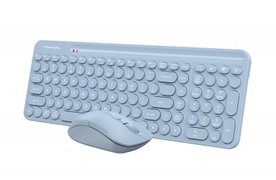 Клавиатура+мышь беспроводная A4tech Fstyler FG3300 Air Blue
