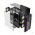 Корпус Wintek Mars PS195-6-M-B TG, ATX/Micro ATX, USB 1*3.0/2*2.0, 0,45mm, 4*12cm ARGB fan, Black Корпус Wintek Mars PS195-6-M-B TG, ATX/Micro ATX, USB 1*3.0/2*2.0, 0,45mm, 4*12cm ARGB fan, Black