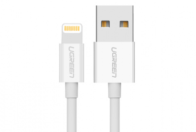 Кабель Lightning Ugreen US155 <USB2.0, 2m, WHITE, 20730>
