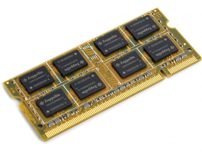 Оперативная память SODIMM DDR3 PC-12800 (1600 MHz)  4Gb Zeppelin  (память для ноутбуков) <256x8>