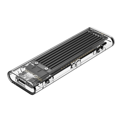 Внешний корпус NVMe M.2 SSD ORICO TCM2-C3-BK-BP <USB3.1, Type-C, 10 Гбит / с,  2 ТБ, 108*34*11.5mm>