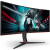 Монитор ЖК 34"  AOC CU34G2X/BK/01 Black