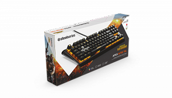 Клавиатура игровая Steelseries Apex M750 TKL PUBG Edition <64726б Механическая QX2, RGB, USB Чёрная>