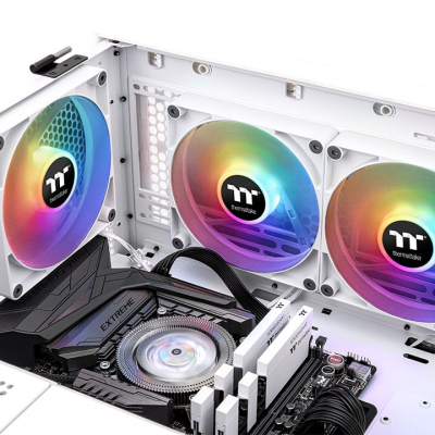 Вентилятор для корпуса Thermaltake CT140 ARGB PC Cooling Fan White 2 Pack/ARGB, CL-F154-PL14SW-A