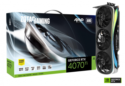 Видеокарта ZOTAC GAMING RTX 4070Ti AMP Extreme Airo [ZT-D40710B-10P], 12 GB